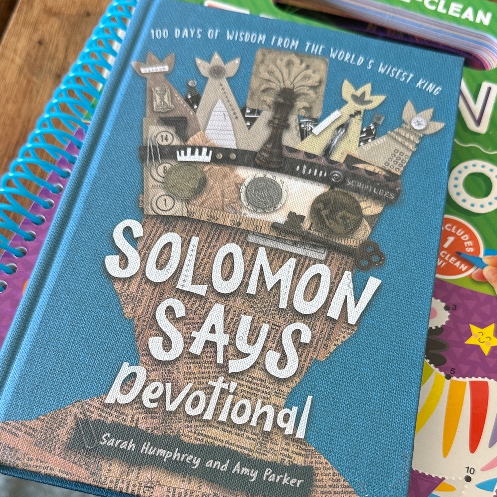 Solomon Says Devotional Book for Tweens